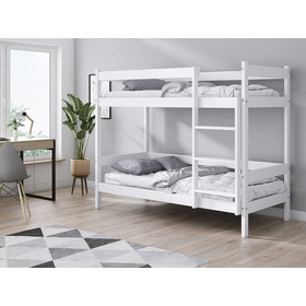 Łóżko piętrowe Midas 200x90 - białe