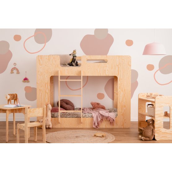Designerskie łóżko piętrowe Leo
