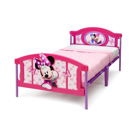 Plastikowe 3D łóżko Minnie Mouse