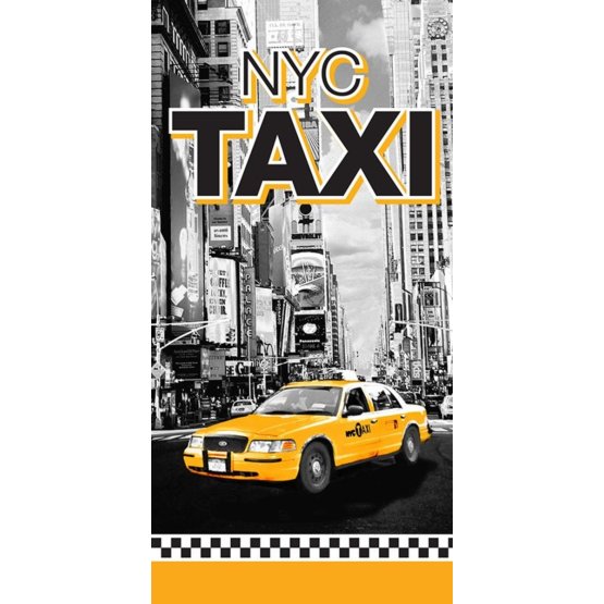 Ręcznik kąpielowy magiczny NYC Taxi