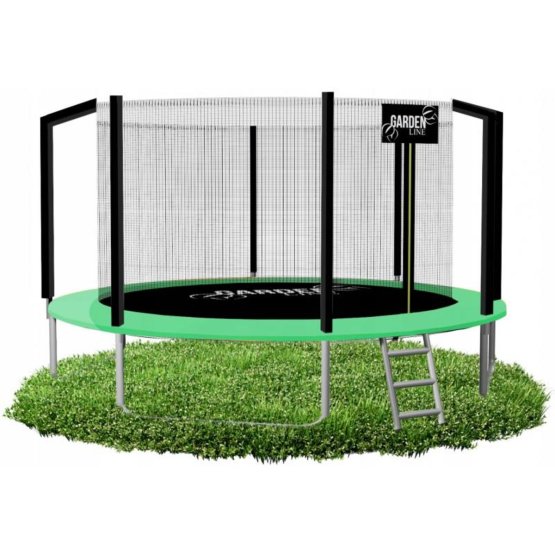 Jumpy trampolina z wewnętrzną siatką - 374 cm