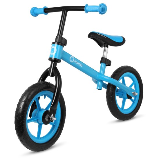 Dziecięce  rowerek bez pedałów LIONELO Fin - niebieskie