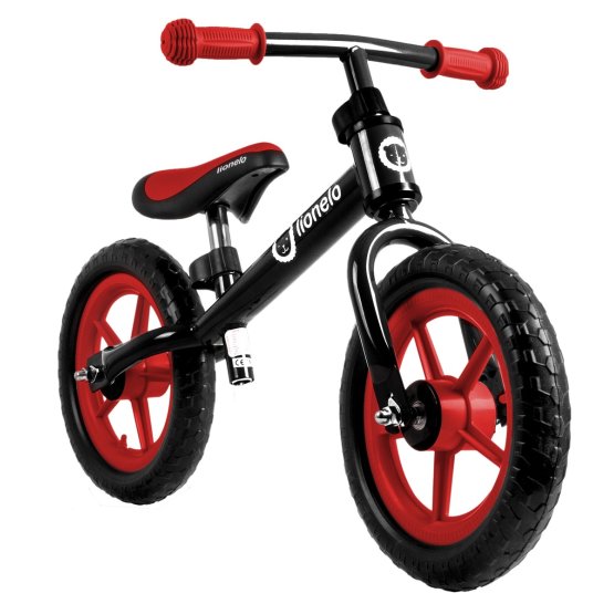Rowerek biegowy dla dzieci LIONELO Fin Plus - czerwony