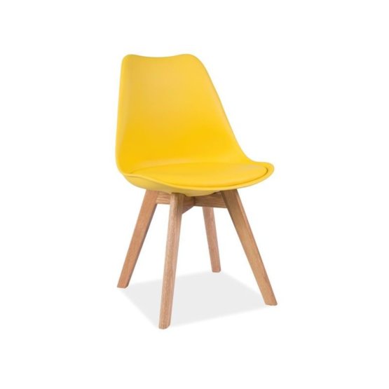 Krzesło Kris dąb / żółty