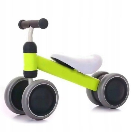 Rowerek bez pedałów Mini - zielone