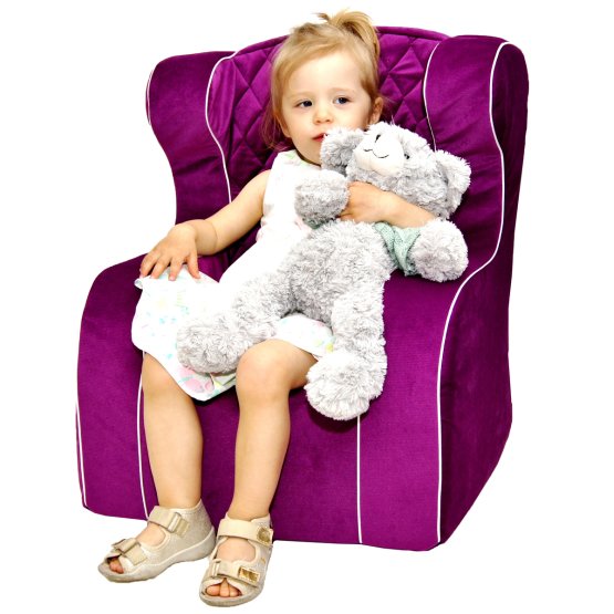 Dziecięce krzesełko Premium fioletowy