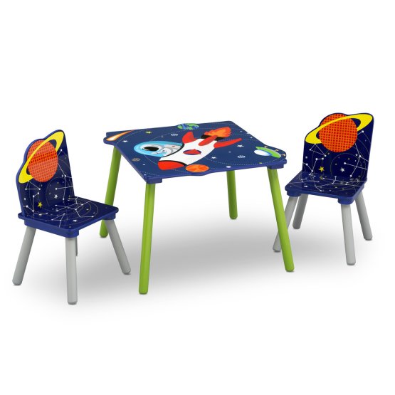 Dziecięcy stół z krzesełkami - Astronauta