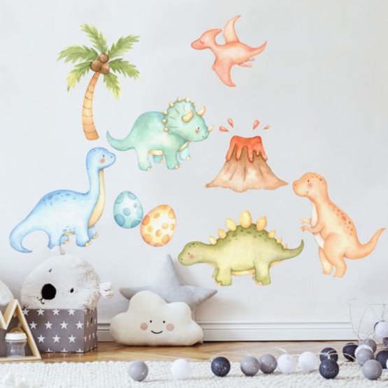 Naklejki na ścianę - Dinozaury