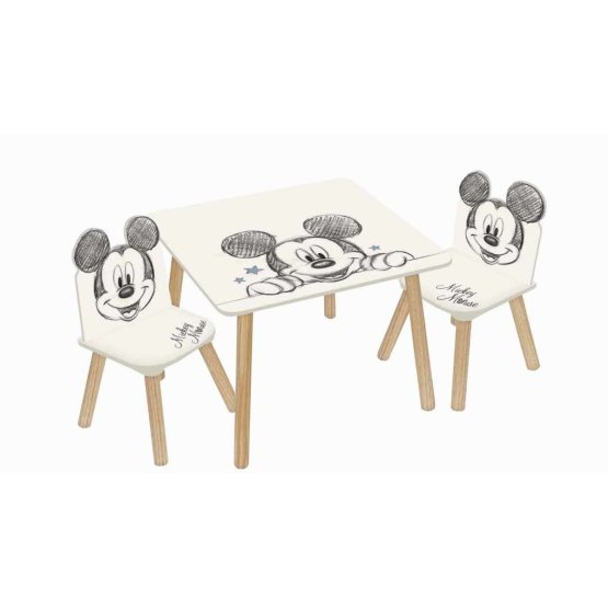 Dziecięcy stół z krzesełkami- Mysz Mickey III