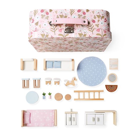 2Kids Toys Domek dla lalek w walizce Salon