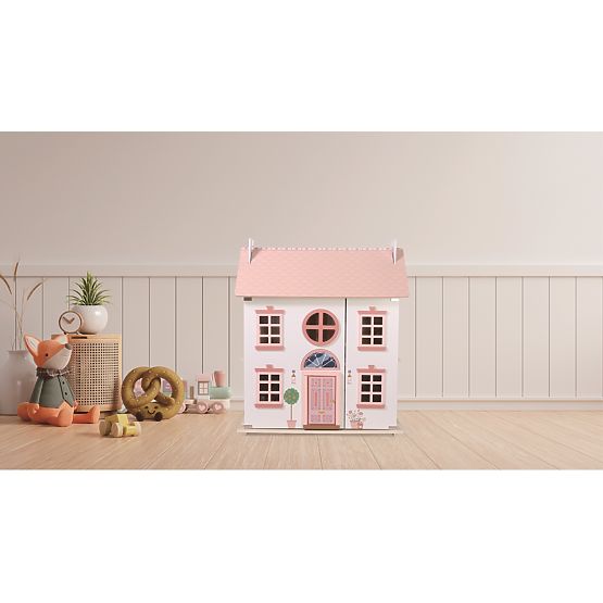 2Kids Toys Domek z lalkami różowy