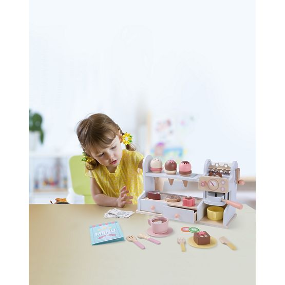 2Kids Toys Drewniana cukiernia 2 w 1