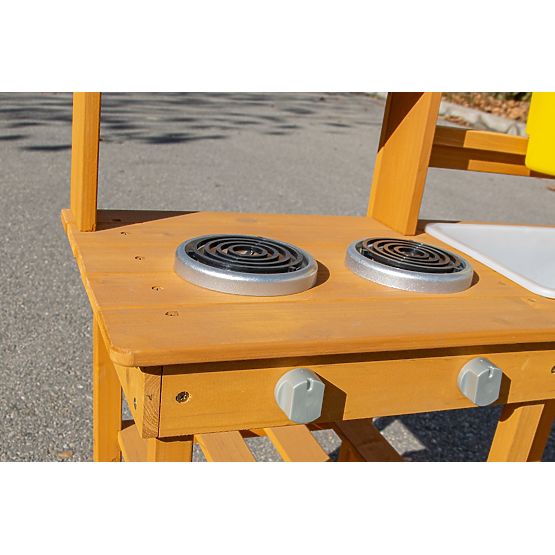2Kids Toys Drewniana kuchnia ogrodowa z umywalką