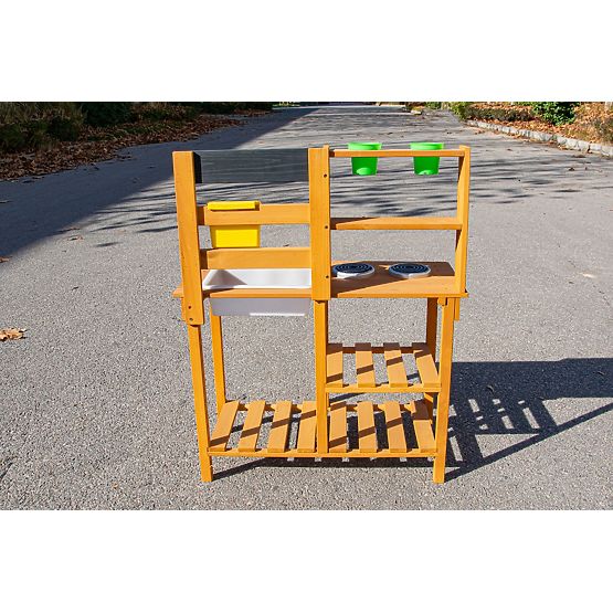 2Kids Toys Drewniana kuchnia ogrodowa z umywalką