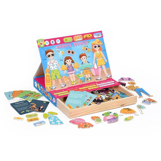 2Kids Toys Magnetyczne Ubieranie Rodzina