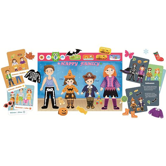 2Kids Toys Magnetyczne Ubieranie Rodzina