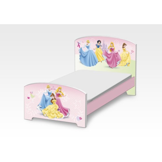 Łóżko drewniane dla dziecka Princess
