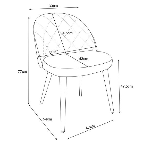 4x Aksamitne tapicerowane krzesła SJ.077 Butelkowa Zieleń