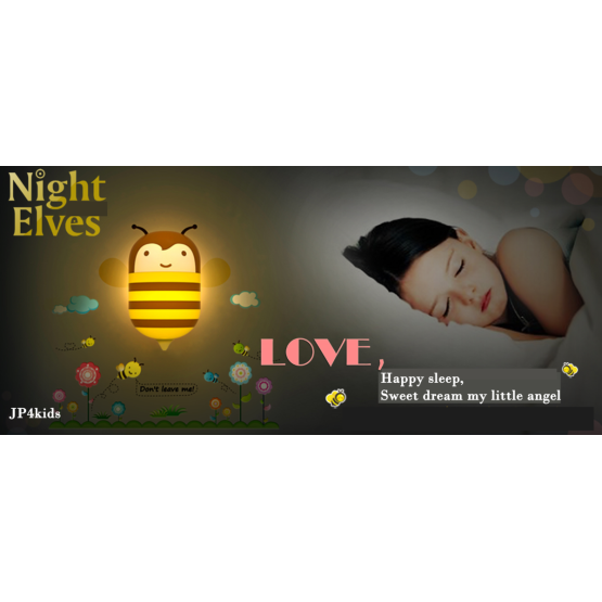 Lampa nocna LED - Pszczółka