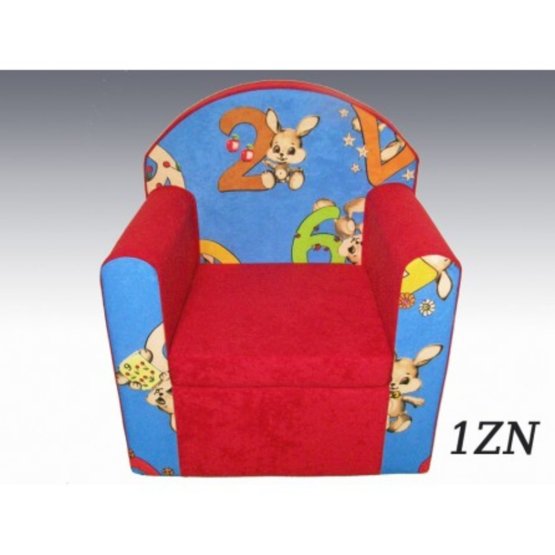 Krzesło dla dziecka Cyfry niebieskie