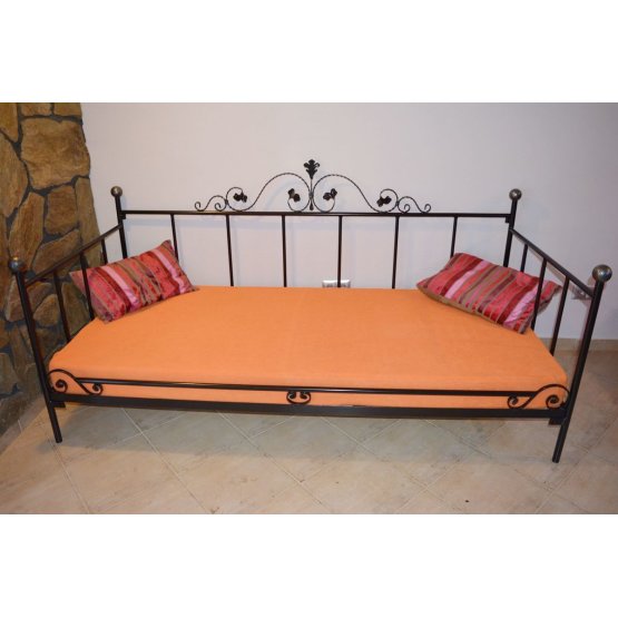 Łóżko metalowe, model 15