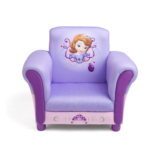 Disney dziecięce draped krzesełko Sofia