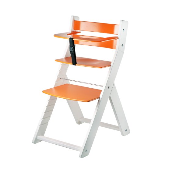 Dziecięca rosnące krzesło LUCA - pomarańczowe