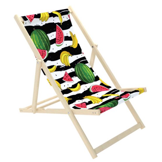 Krzesło plażowe Melony i banany