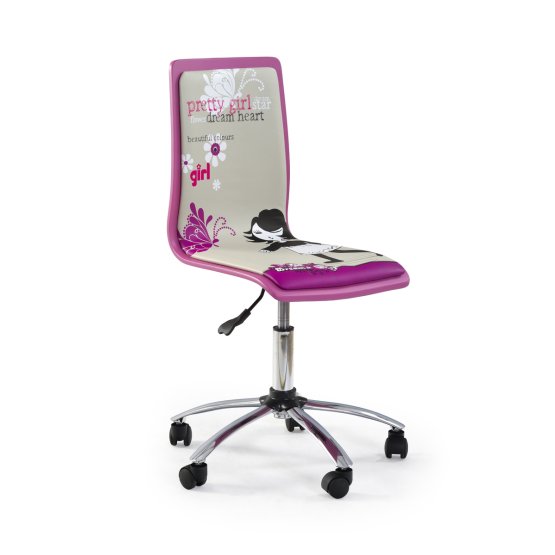 Krzesło dla dziecka FUN różowe