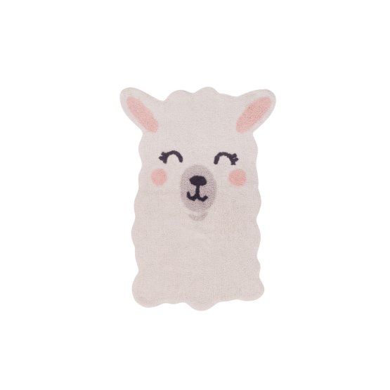 Dywan bawełniany dla dzieci - Smile Like a Llama