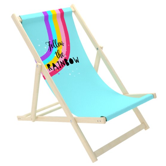 Krzesełko plażowe dla dzieci Rainbow