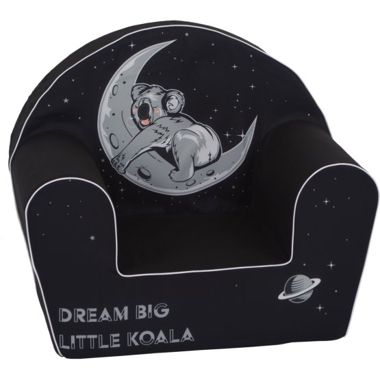 Krzesełko dziecięce Koala na księżycu - czarne