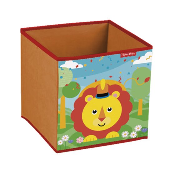 Dziecięcy z materiału magazynowanie pudełko Fisher Price Lion
