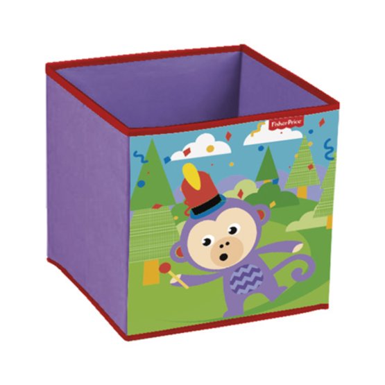 Dziecięcy z materiału magazynowanie pudełko Fisher Price Monkey