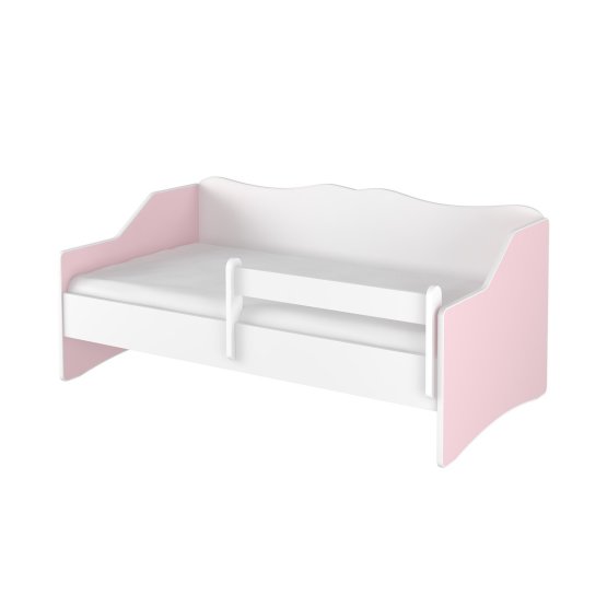 Łóżko LULU w kolorze różowym