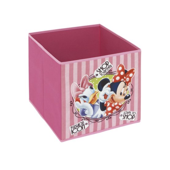 Dziecięcy z materiału magazynowanie pudełko - Minnie Mouse