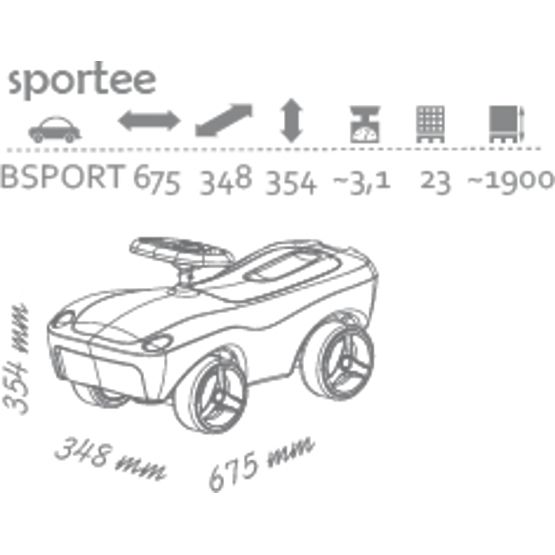 Auto do odpychania Brumee - Sportee