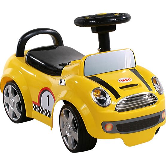 Auto do odpychania - żółte