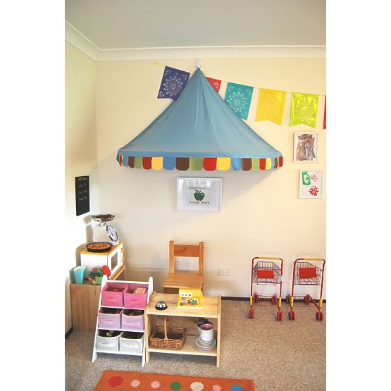 Baldachim dla dzieci - kolorowy