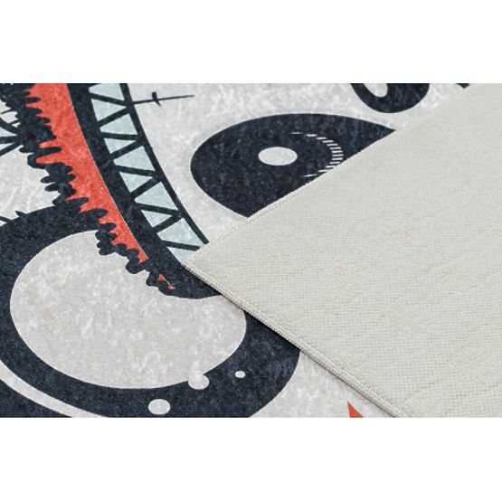 BAMBINO 1129 dywanik myjący panda dla dzieci antypoślizgowy - kremowy