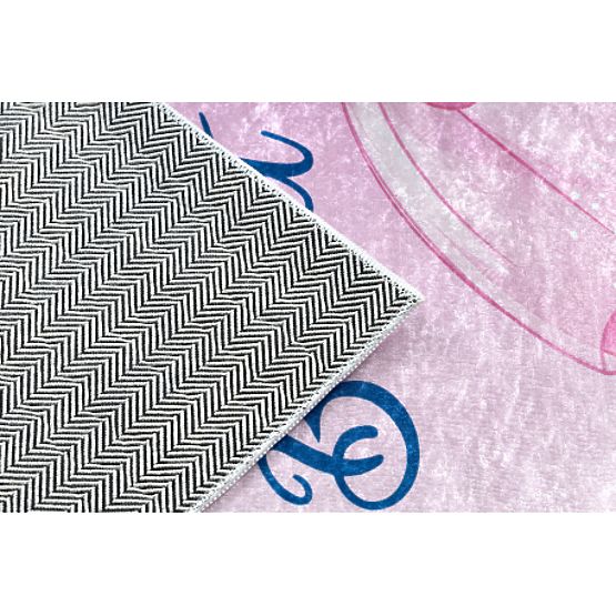 BAMBINO 42830 myjka dywanowa Baletnica dla dzieci antypoślizgowa - różowa