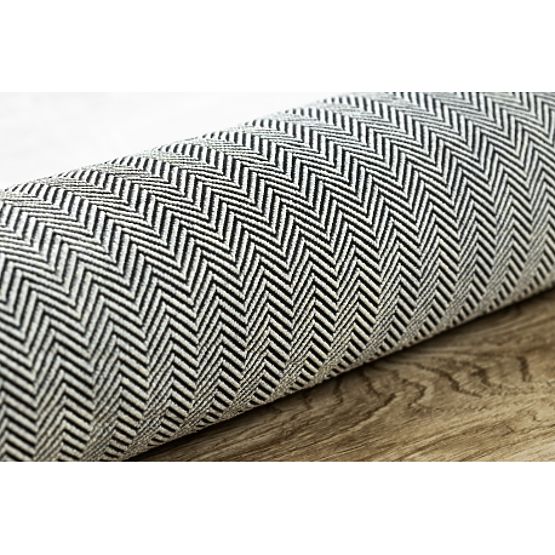 BAMBINO 48130 myjący okrągły dywanik Gwiazdy dla dzieci antypoślizgowy - beżowy / szary