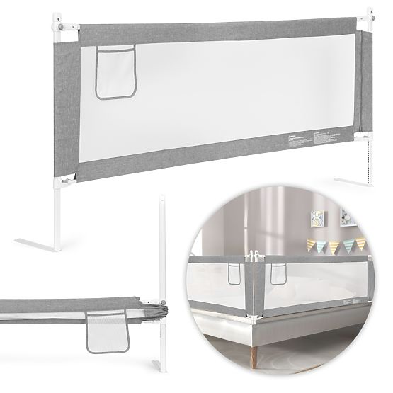 Barierka ochronna na łóżko 180 cm ochrona dla dzieci ECOTOYS