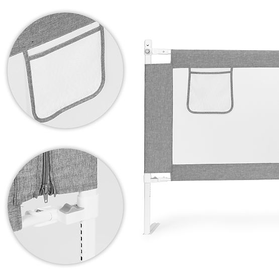 Barierka ochronna na łóżko 180 cm ochrona dla dzieci ECOTOYS