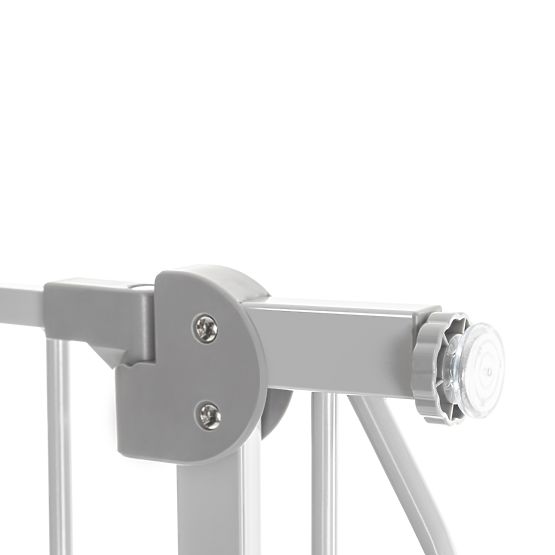 Barierka zabezpieczająca drzwi/schody - szara