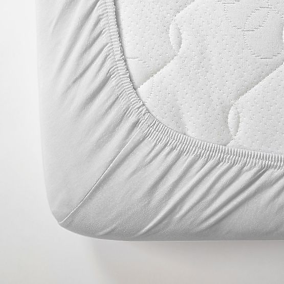 Bawełniana prześcieradło 200x80 cm - białe