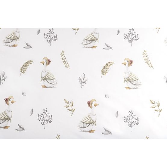 Bawełniane prześcieradło z gumką - Gąski (120x60 cm)