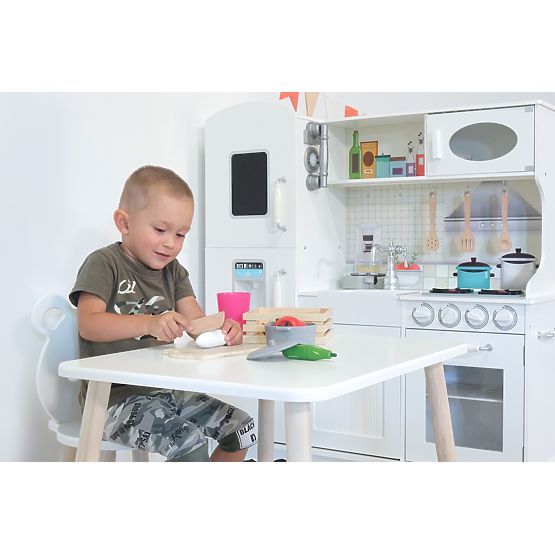 Biała kuchnia Bianca XXL z akcesoriami