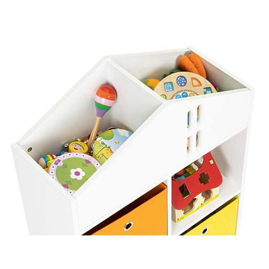 Biblioteka domowa ze schowkami