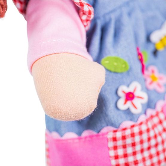 Bigjigs Toys Lalka materiałowa Melody 34 cm